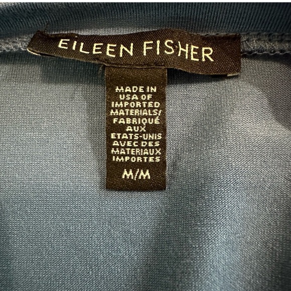 Eileen Fisher Boatneck tunic Size Medium. Made in USA - Picture 3 of 4